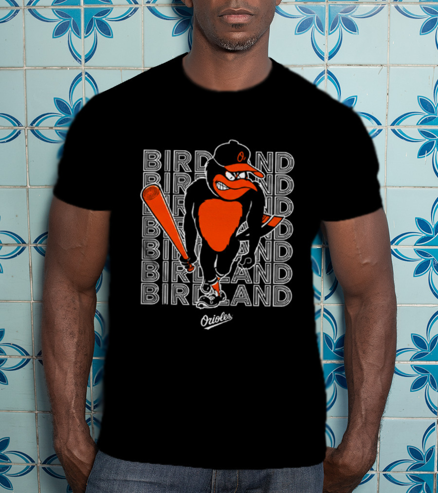 Orioles Birdland Angry Bird 2026 Giveaway T-Shirt