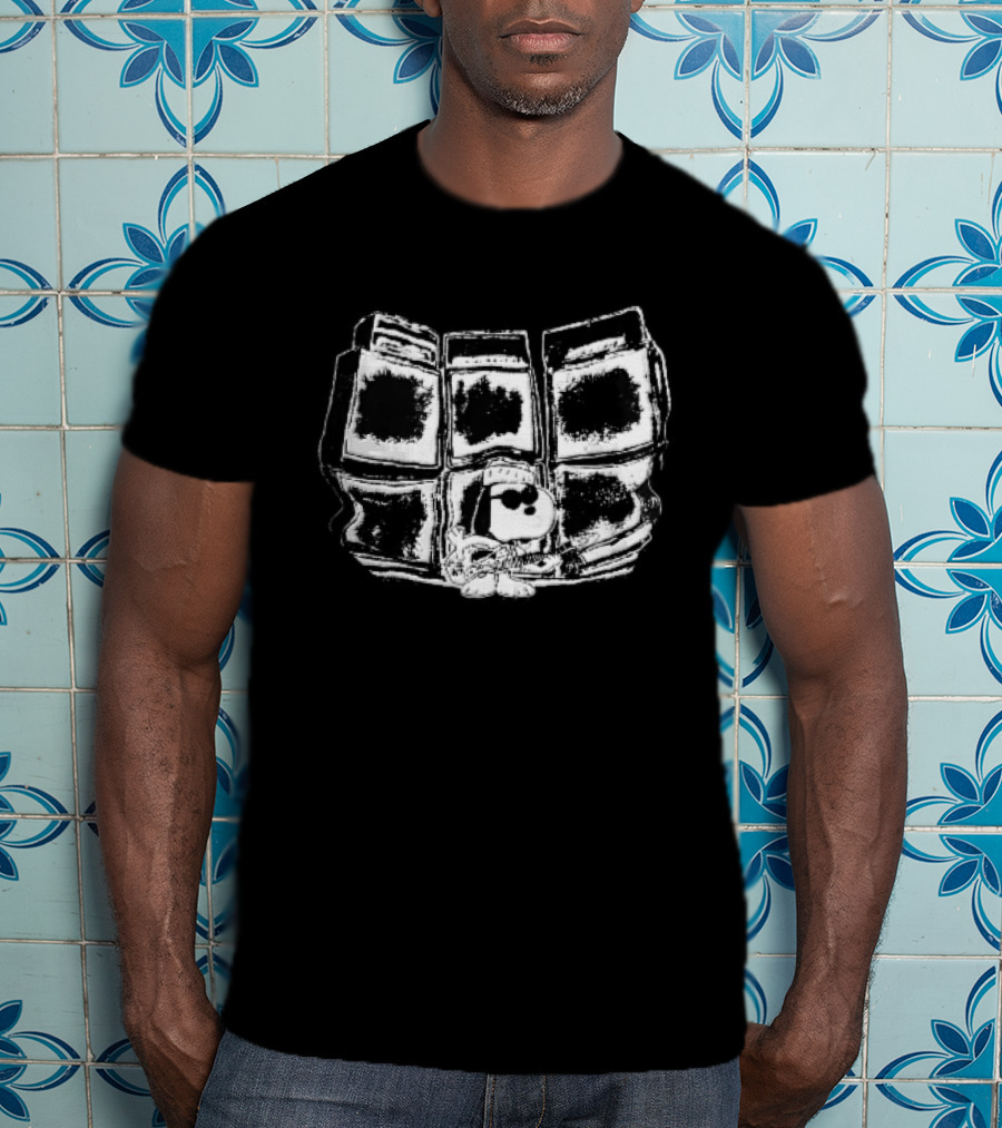Peanuts Snoopy Rocking Out With Electric Guitar And Amplifier Stack T-Shirt