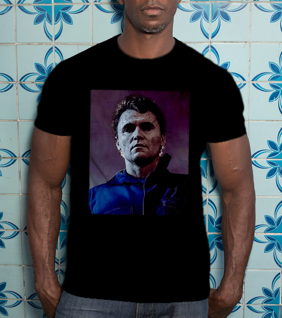 Mikirk Myers Michael Myers X Charlie Kirk T-Shirt