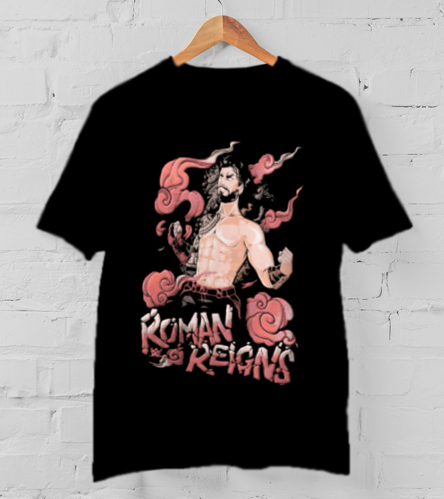 Roman Reigns WWE Anime T-Shirt