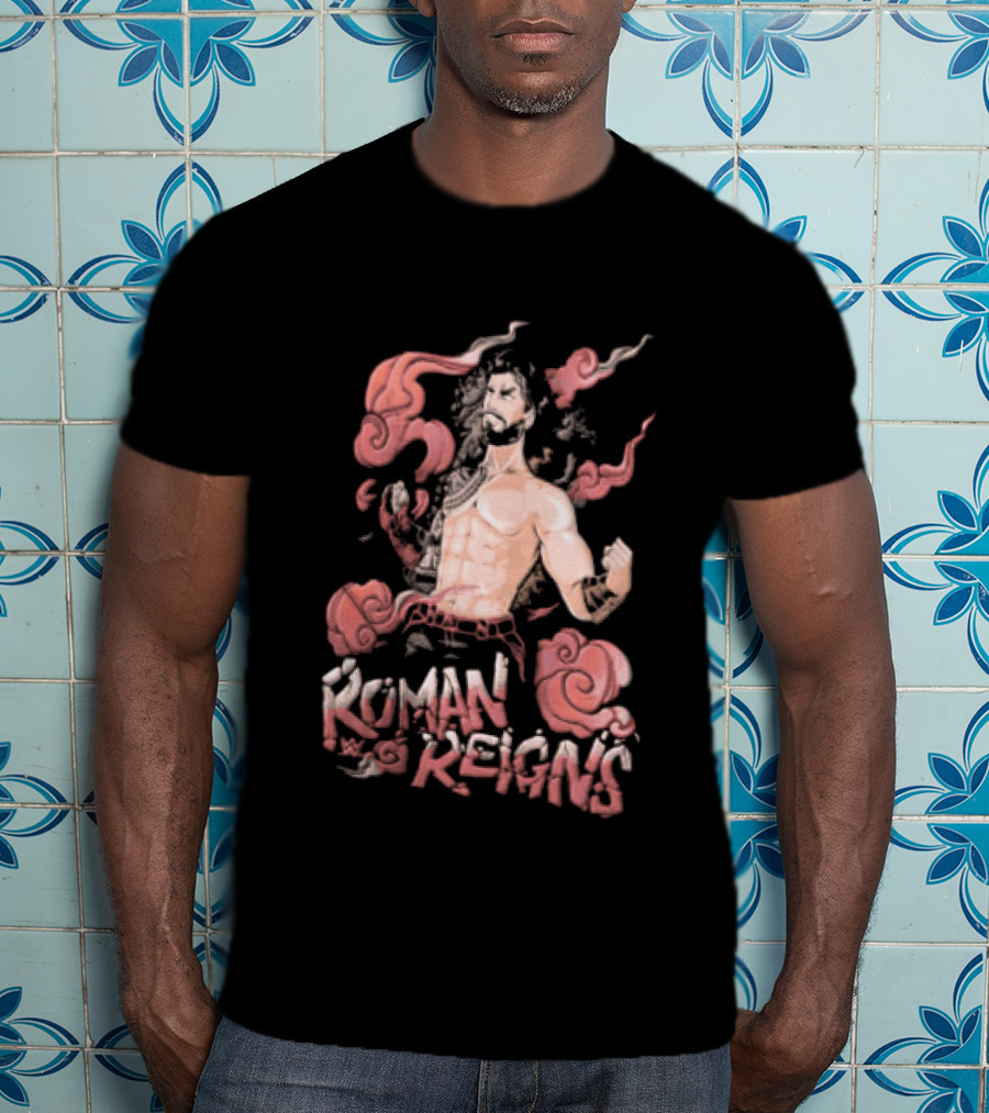 Roman Reigns WWE Anime T-Shirt