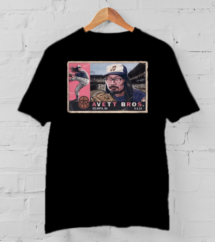 Avett Bros Atlanta GA Baseball 9.8.26 T-Shirt