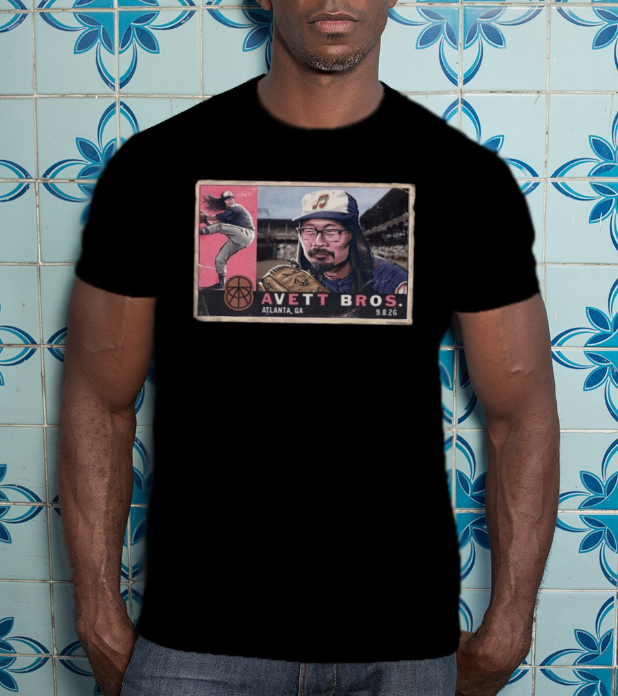 Avett Bros Atlanta GA Baseball 9.8.26 T-Shirt