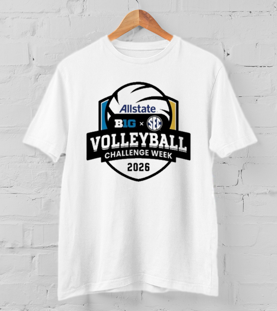 Allstate Big Ten SEC Volleyball Challenge Week 2026 T-Shirt