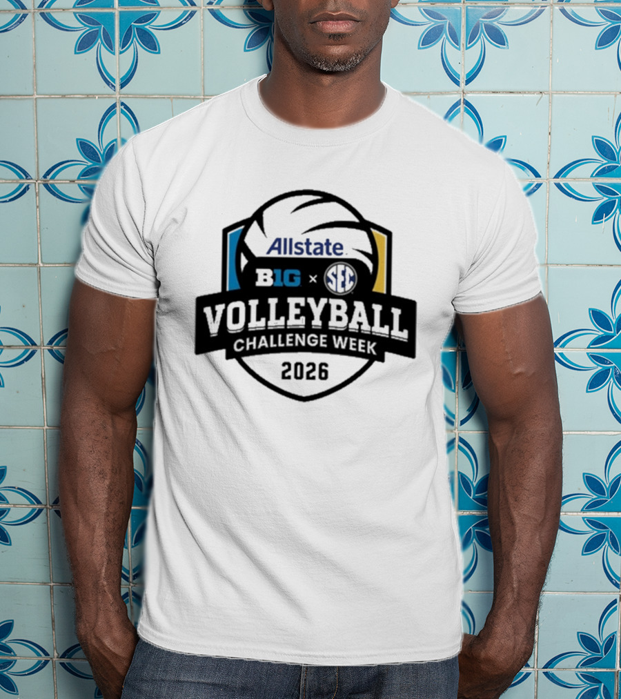 Allstate Big Ten SEC Volleyball Challenge Week 2026 T-Shirt