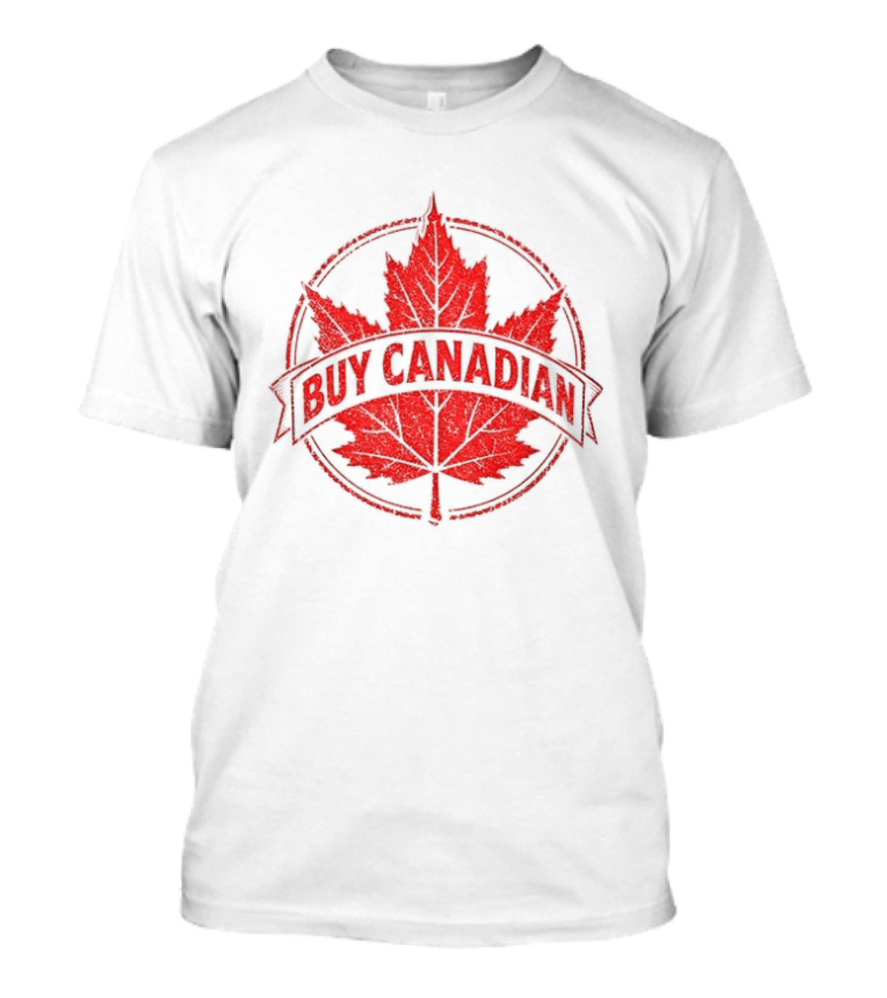 Buy Canadian Support Local Maple Leaf Pride T-Shirt