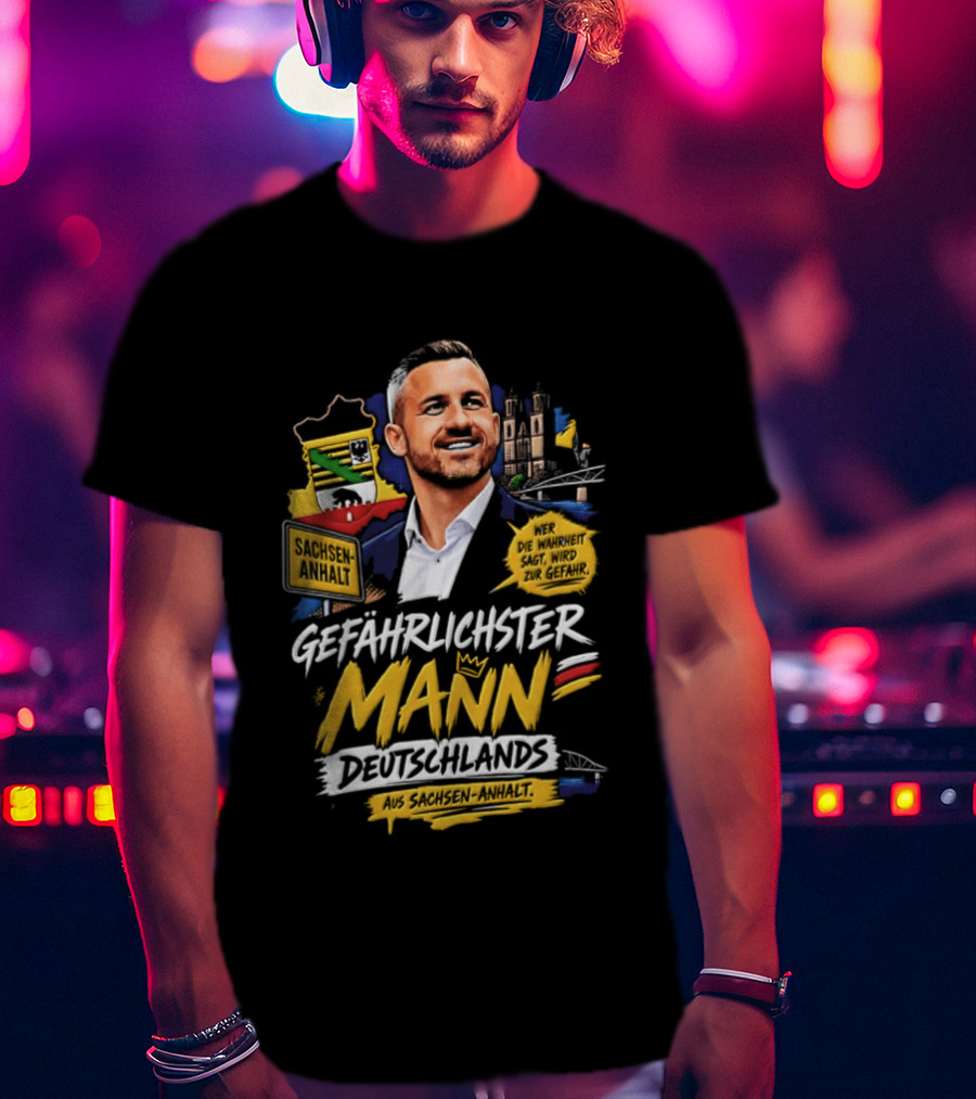 Ulrich Siegmund Gefährlichster Mann Deutschlands Besonderer T-Shirt