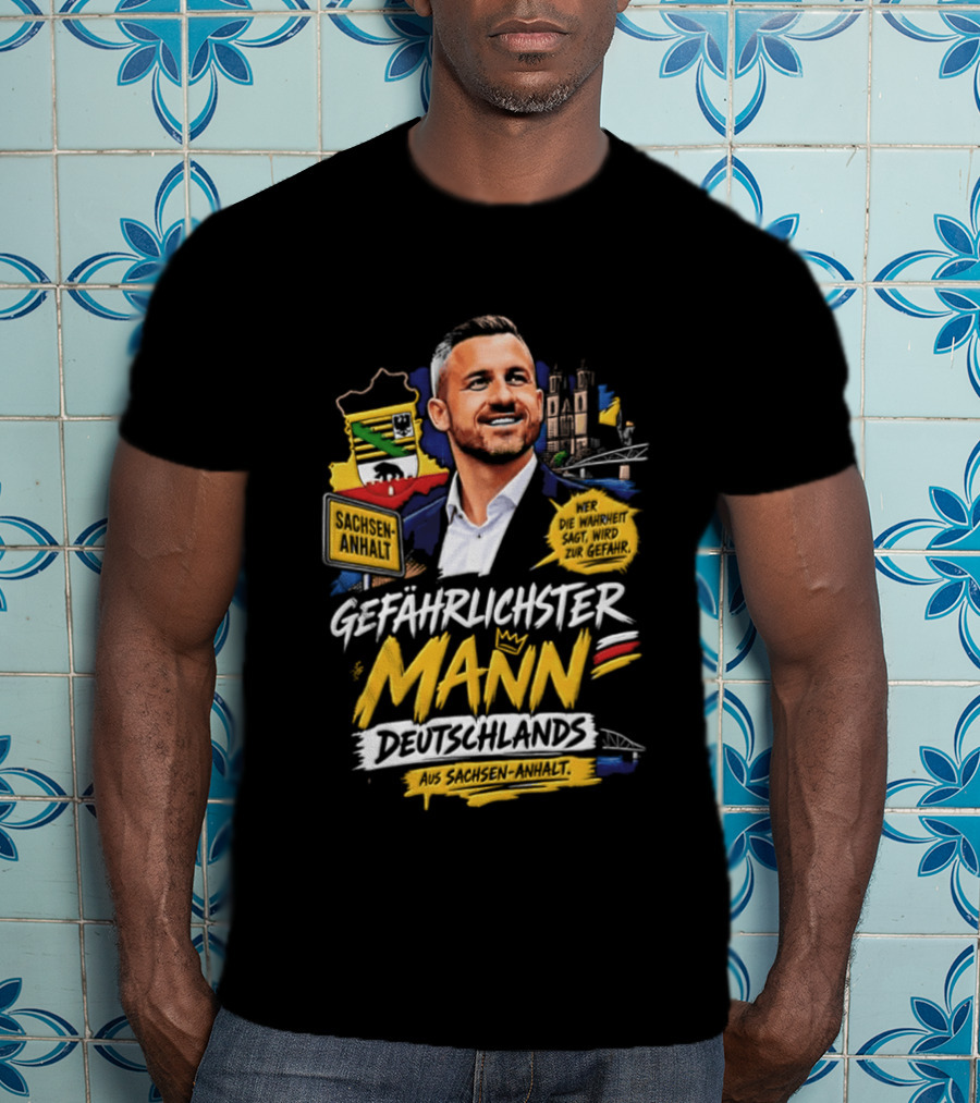 Ulrich Siegmund Gefährlichster Mann Deutschlands Besonderer T-Shirt