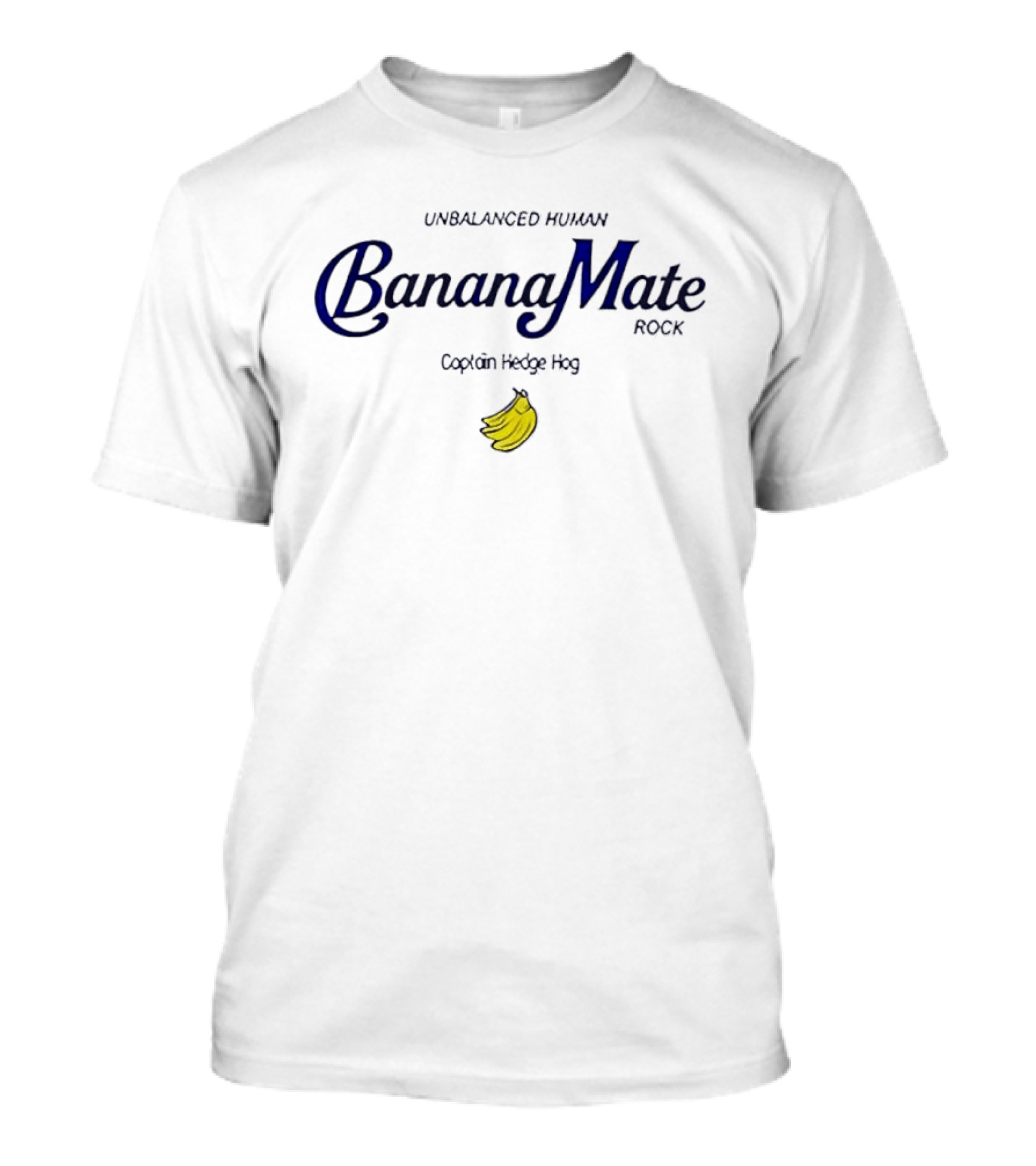 Unbalanced Human BananaMate Captain Hedge Hog Rock T-Shirt