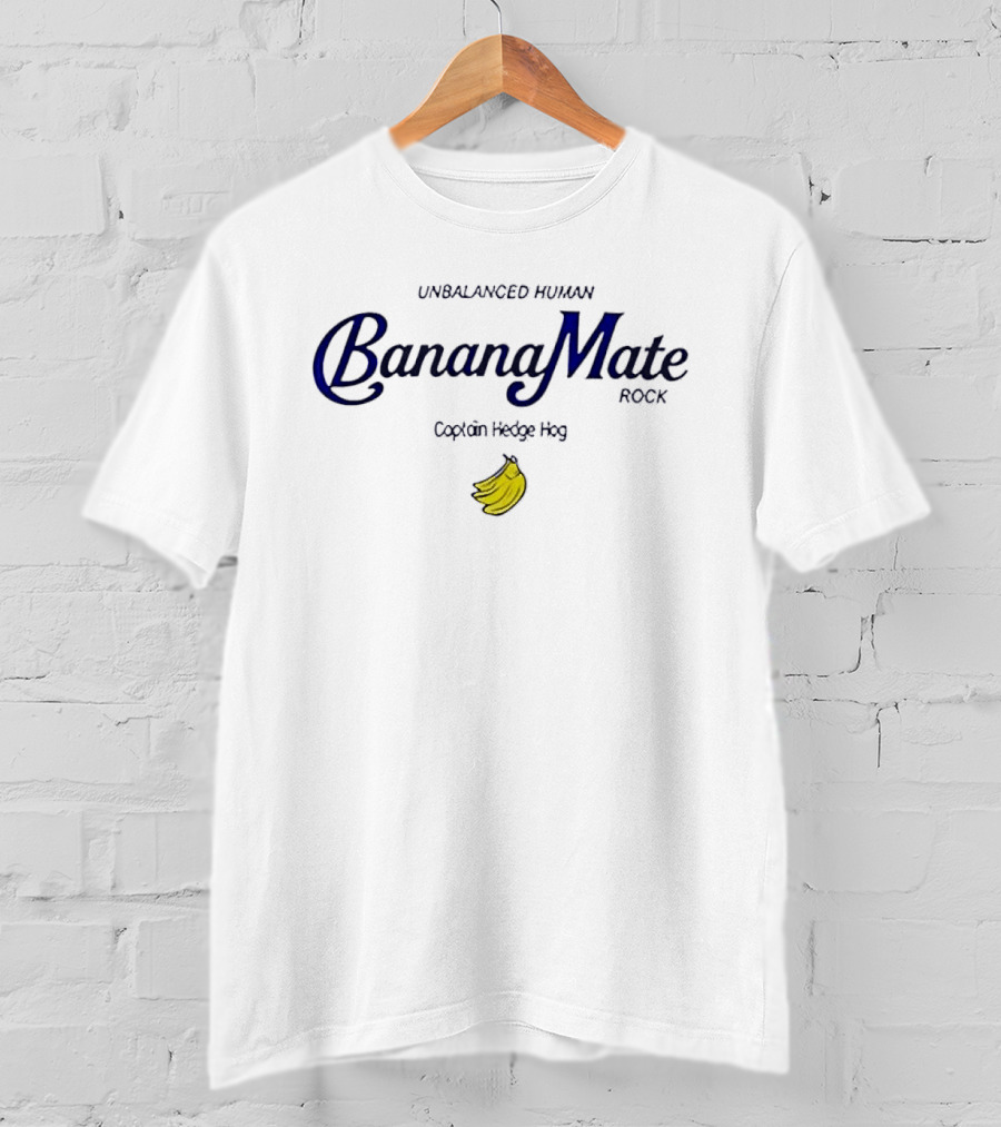 Unbalanced Human BananaMate Captain Hedge Hog Rock T-Shirt