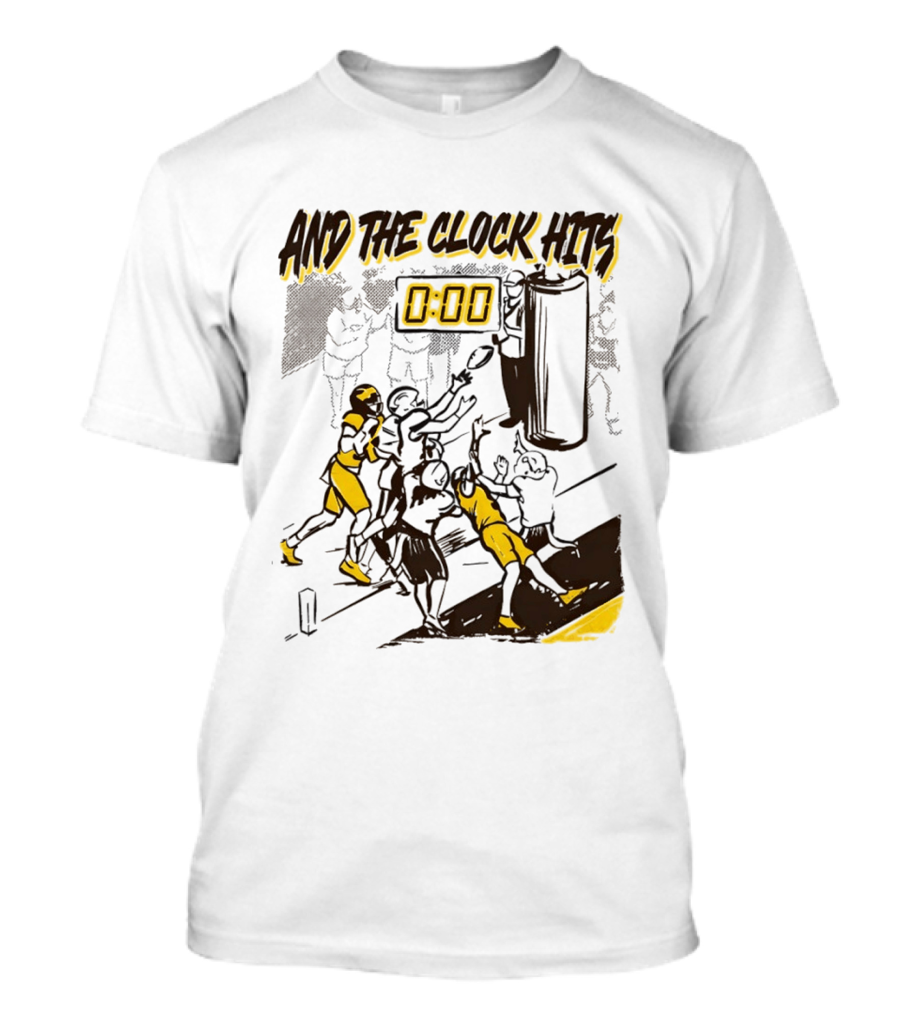 Western Michigan Broncos And The Hits 0 00 WSU Vs Michigan Sports Moment T-Shirt