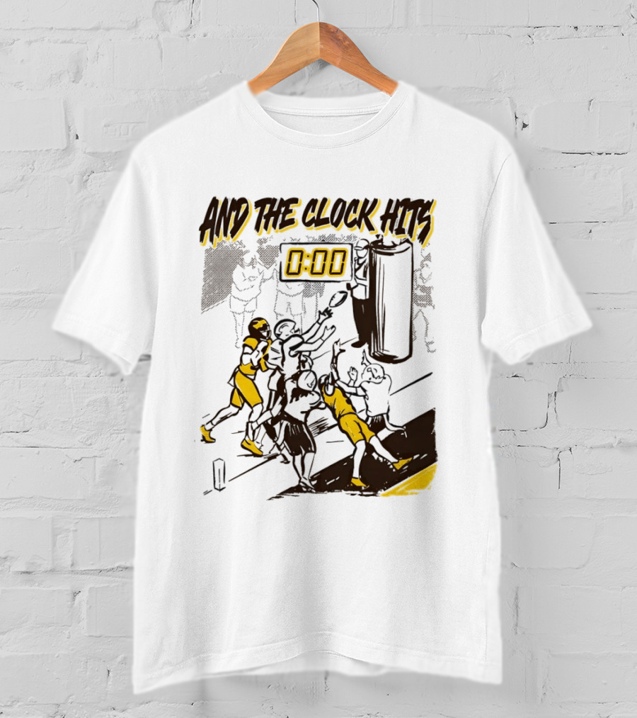 Western Michigan Broncos And The Hits 0 00 WSU Vs Michigan Sports Moment T-Shirt