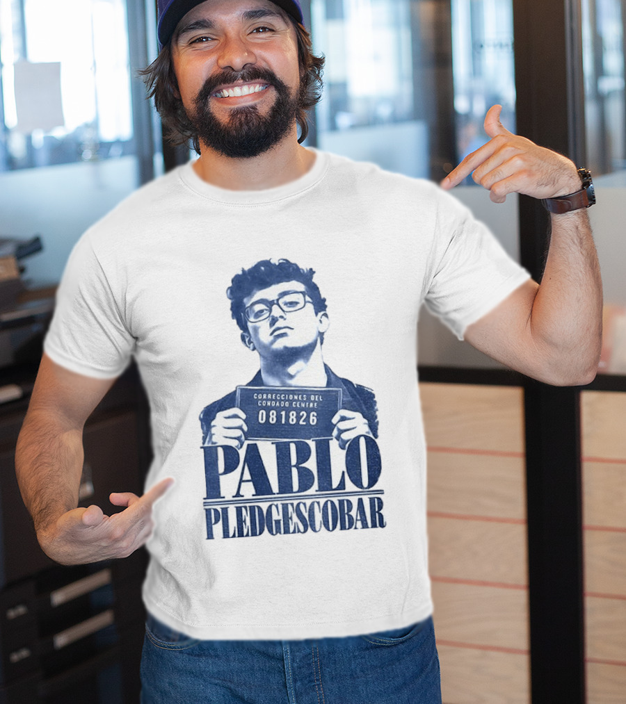 Pablo Pledgescobar Correcciones Del Condado Centre 081826 T-Shirt