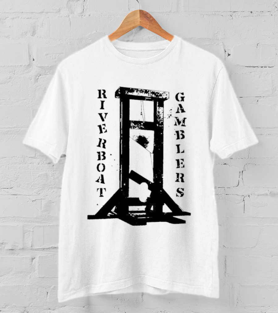 Riverboat Gamblers Guillotine Execution T-Shirt