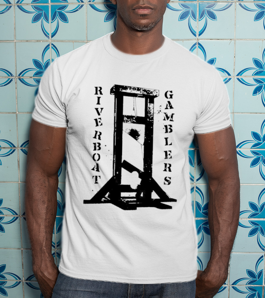 Riverboat Gamblers Guillotine Execution T-Shirt