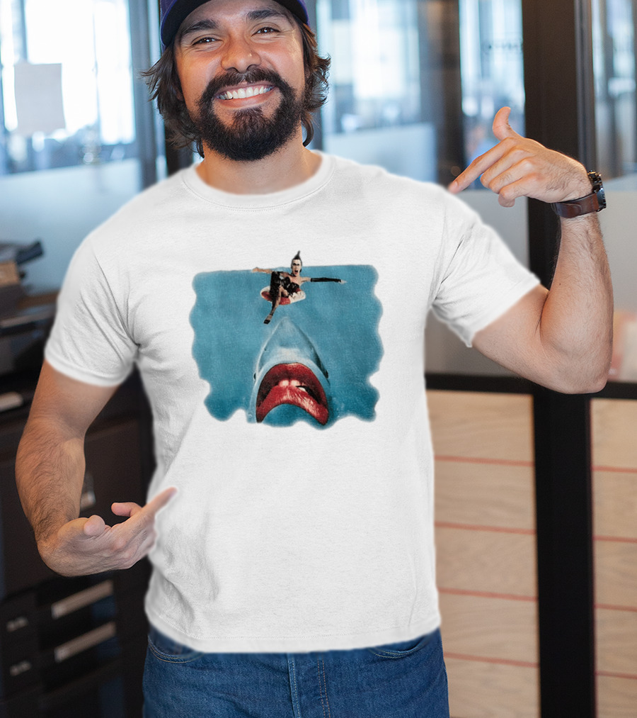 Sharky Horror Picture Show Jaws Mashup Movies T-Shirt