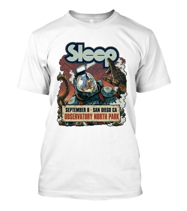 Sleep Sep 8 2026 Observatory North Park in ...T-Shirt Sleep Sep 8 2026 Observatory North Park in ...T-Shirt