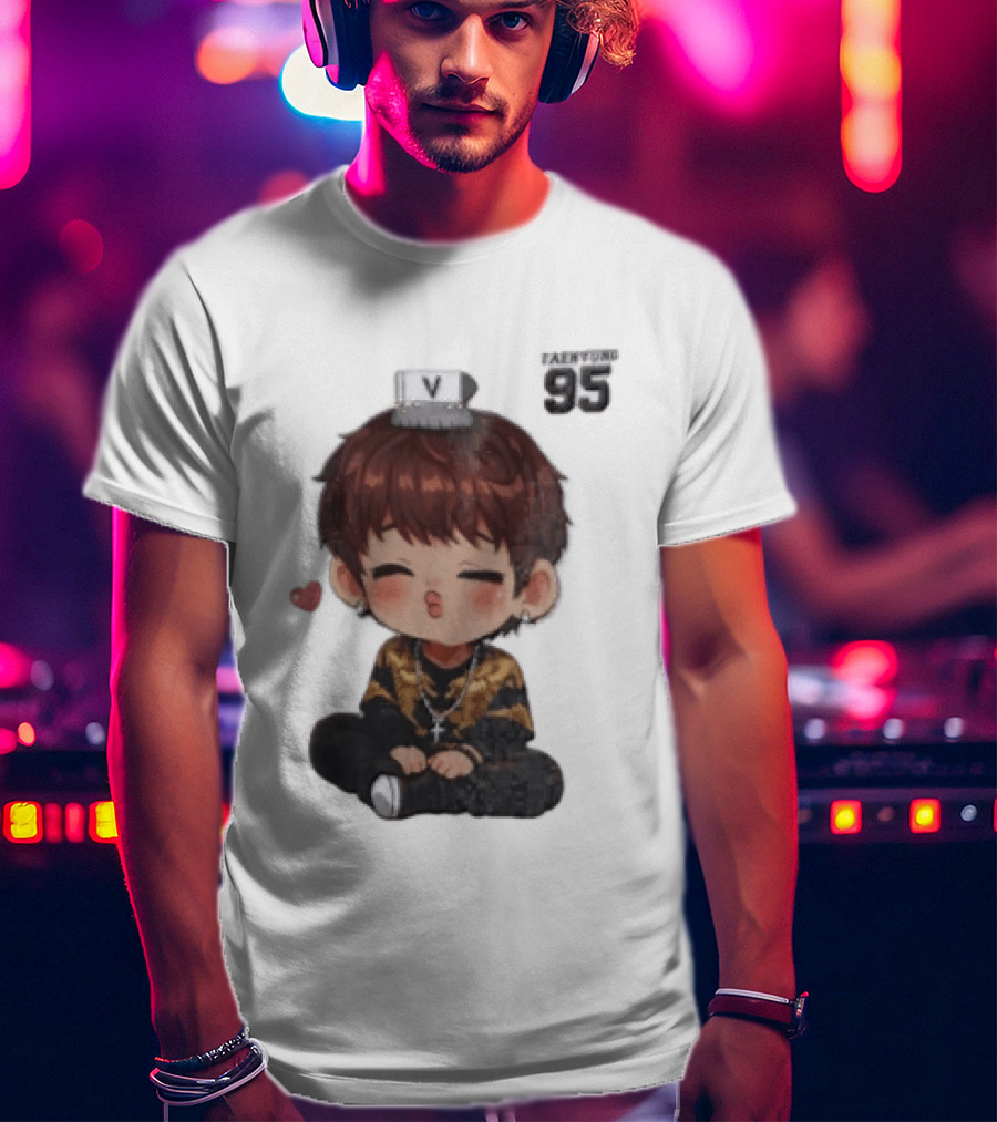 Taehyung V BTS 95 Kawaii Chibi T-Shirt