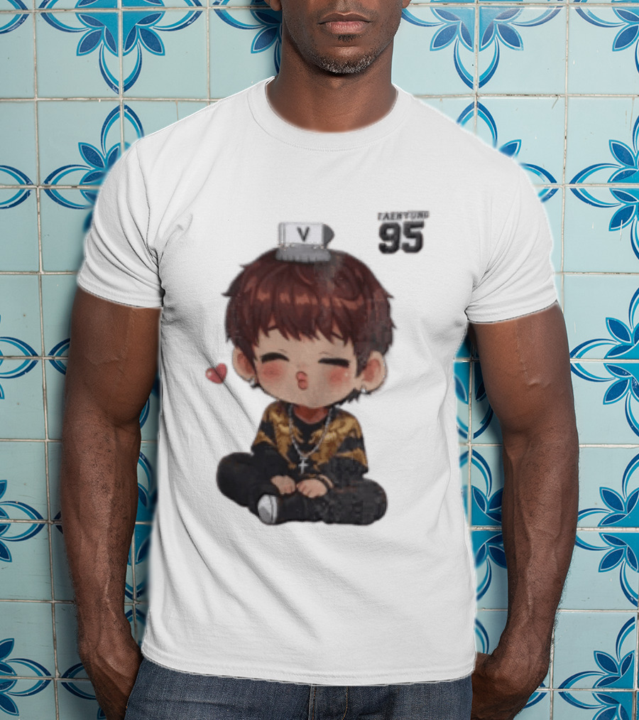 Taehyung V BTS 95 Kawaii Chibi T-Shirt