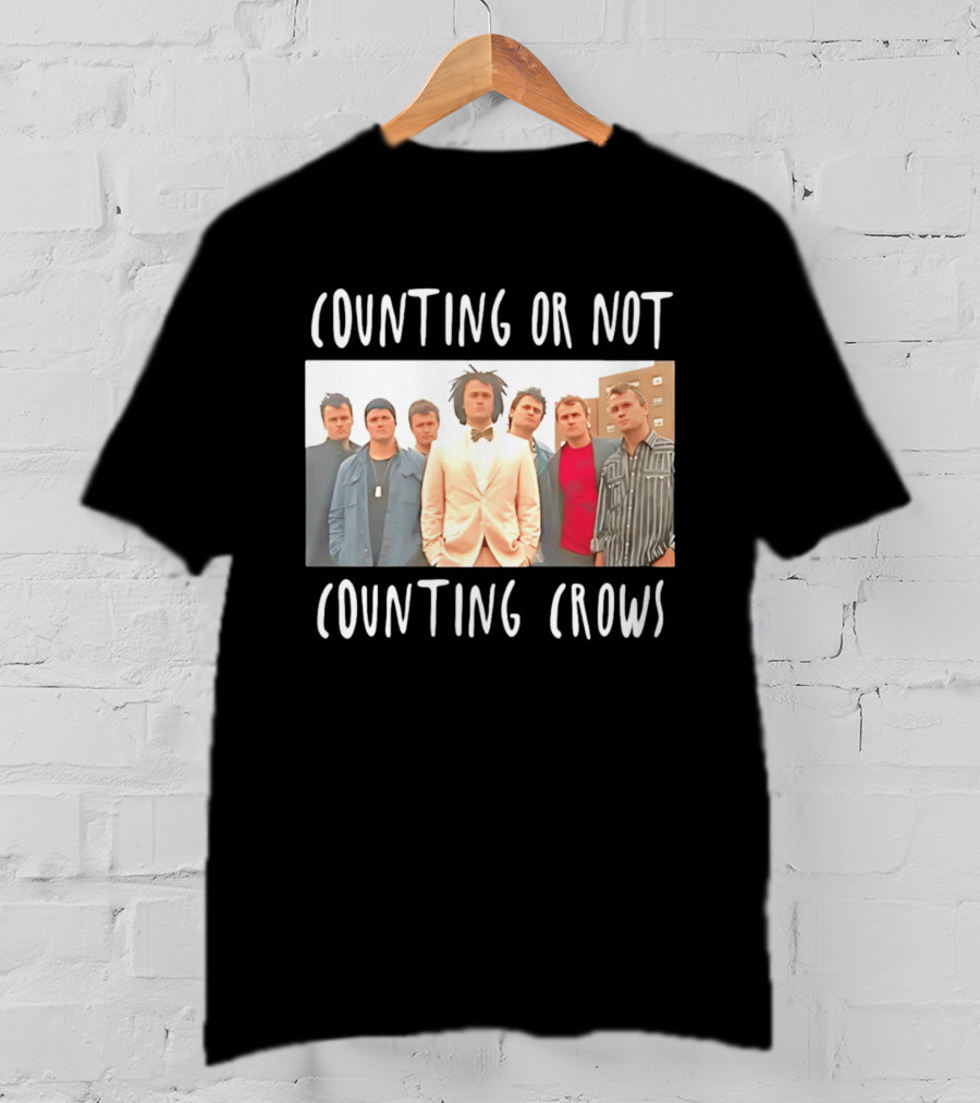 Counting Or Not Counting Crows Band T-Shirt