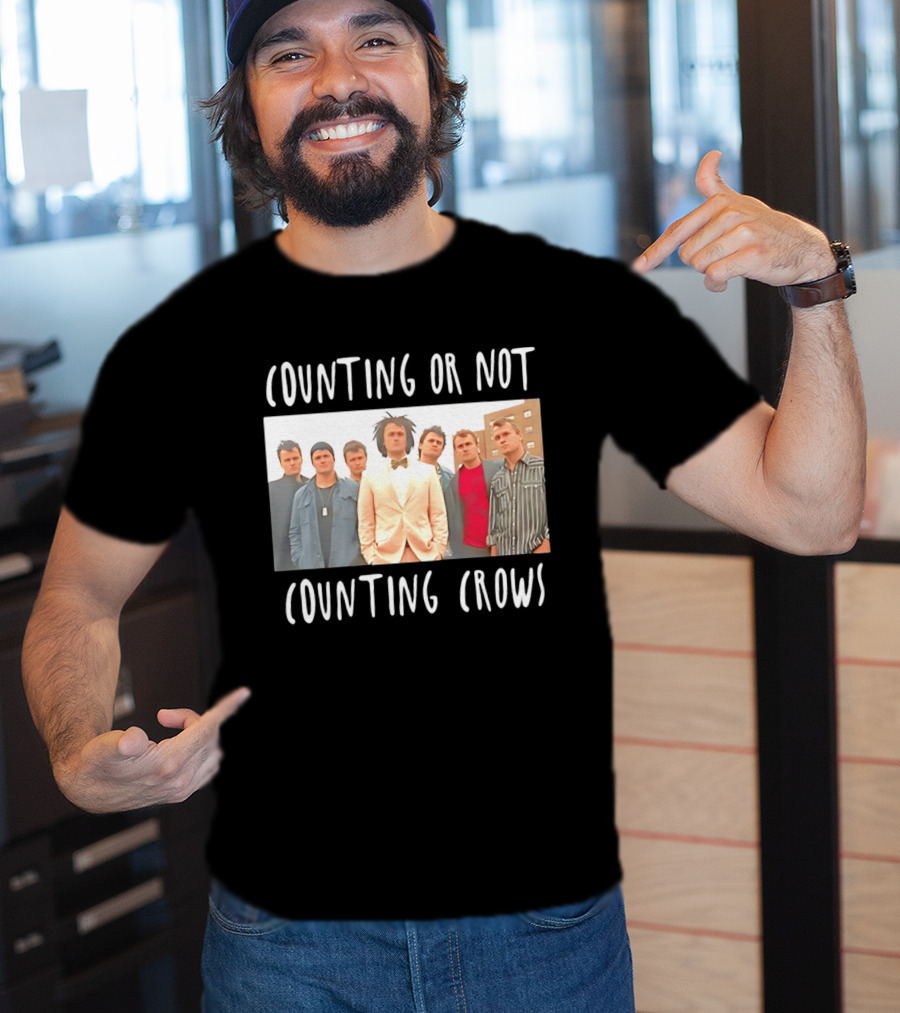 Counting Or Not Counting Crows Band T-Shirt