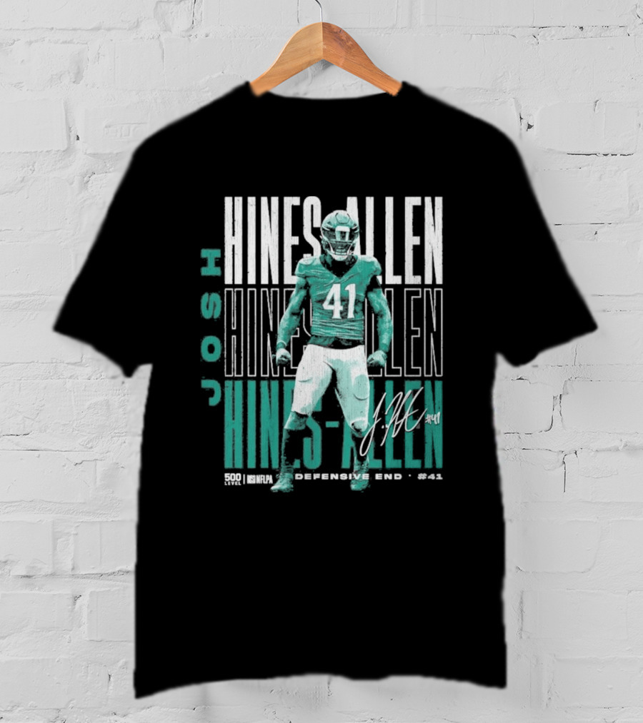 Josh Hines Allen 41 Jacksonville Football Repeat T-Shirt