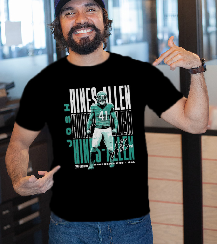 Josh Hines Allen 41 Jacksonville Football Repeat T-Shirt