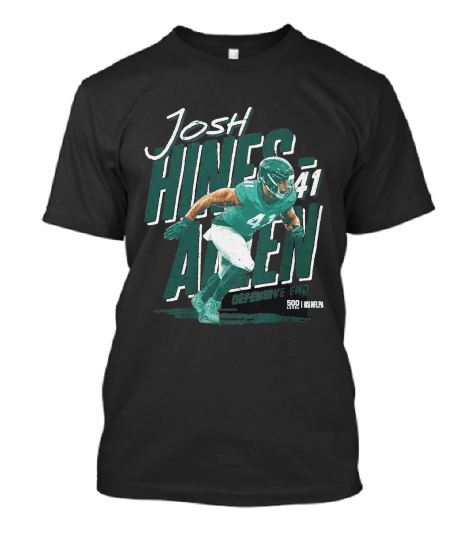Josh Hines Allen 41 Defensive End NFLPA 500 Level T-Shirt