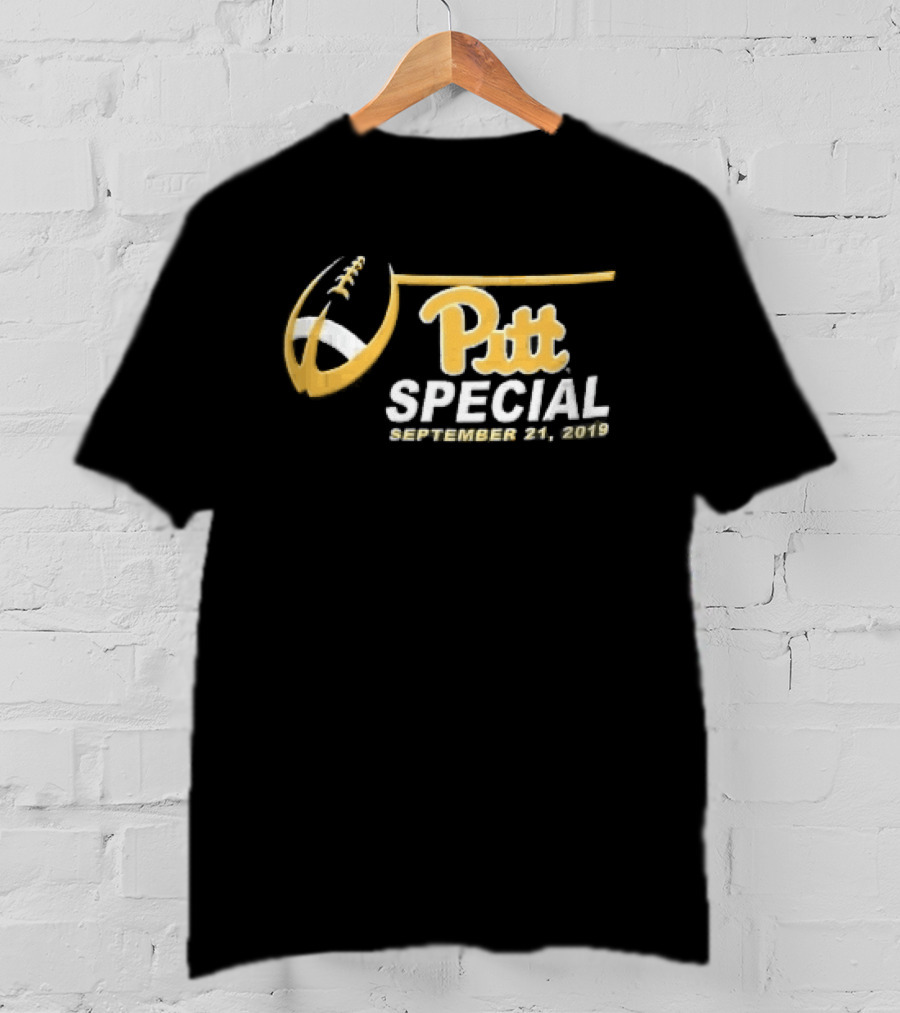 Pittsburgh Panthers Pitt Special September 21 2019 Football T-Shirt