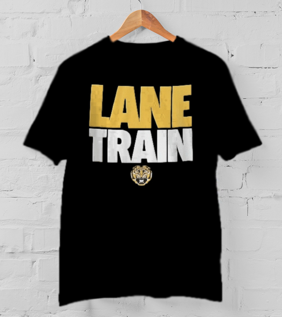 LSU Tigers NCAA Lane Train With Fierce Tiger T-Shirt