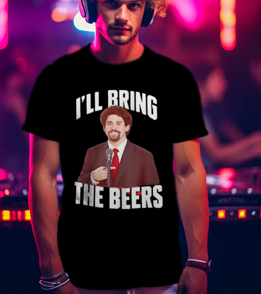 I'LL Bring The Beers Suit Red Tie T-Shirt