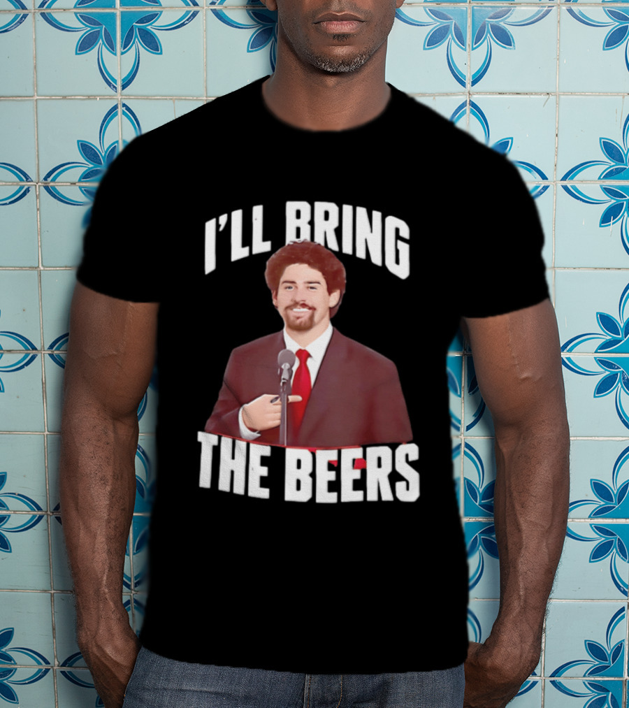 I'LL Bring The Beers Suit Red Tie T-Shirt