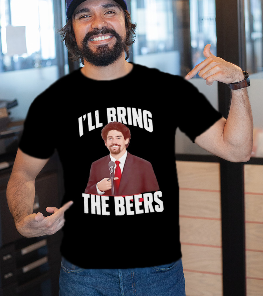 I'LL Bring The Beers Suit Red Tie T-Shirt