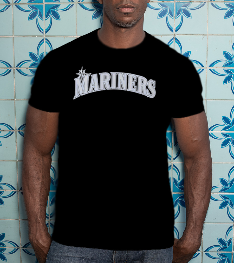 Mariners Team Blue Seattle Mariners Star T-Shirt