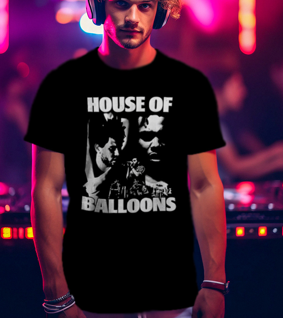 The Weeknd XO House Of Balloons Album T-Shirt