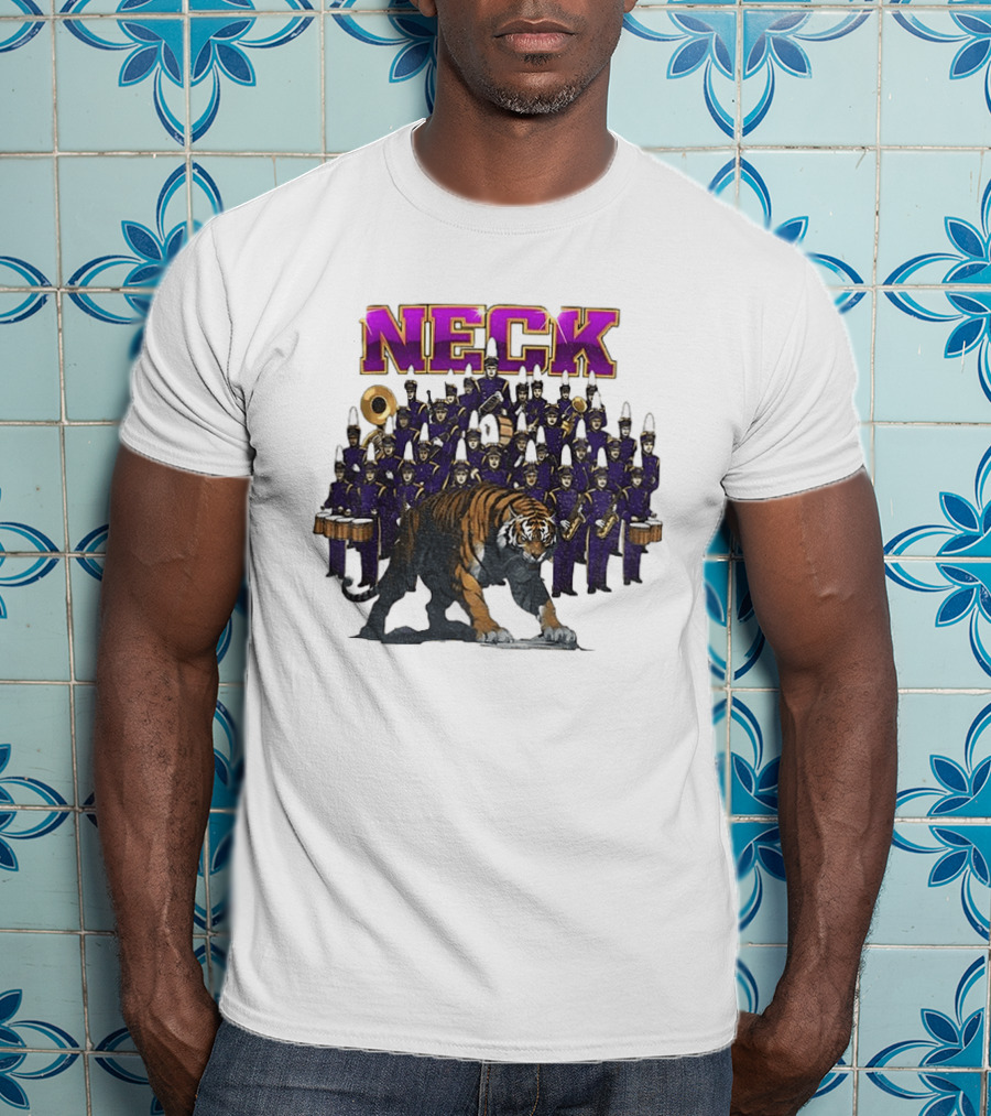 LSU Tigers Neck Marching Band Louisiana State University T-Shirt