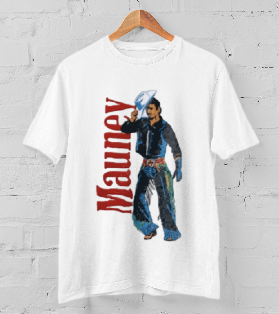 Mauney Cowboy Hat Salute Rodeo T-Shirt