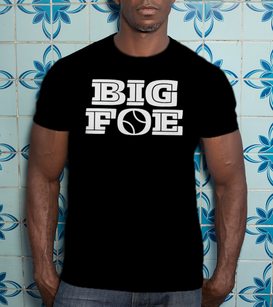 BIG FOE Frances Tiafoe Professional Tennis Ball T-Shirt