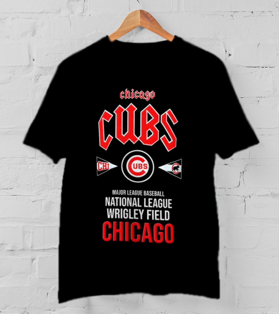 Chicago Cubs National League Wrigley Field Major League Baseball Chicago T-Shirt