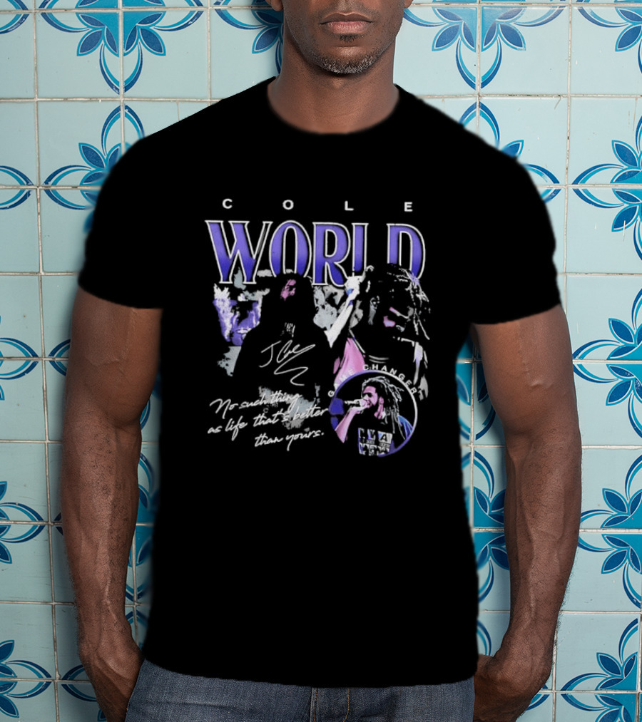 Cole World J. Cole Inspirational Music Game Changer T-Shirt