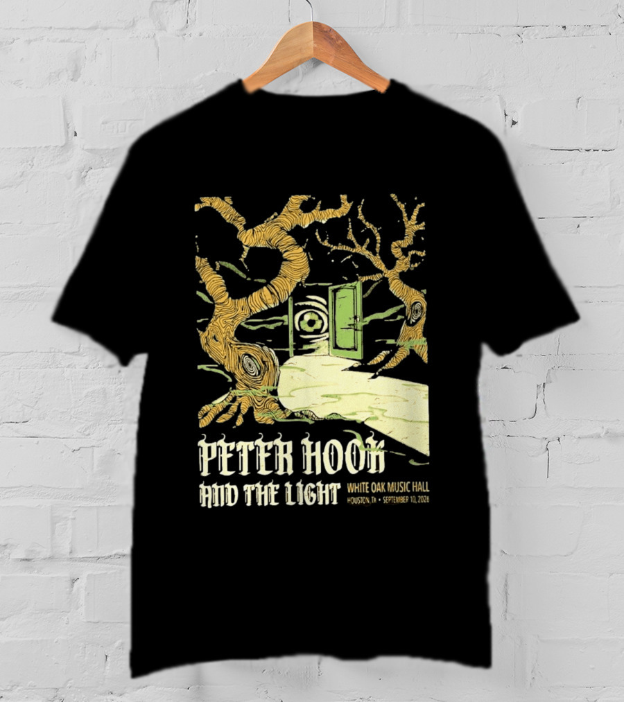 Peter Hook And The Light White Oak Music Hall Houston September 10 2026 Event T-Shirt