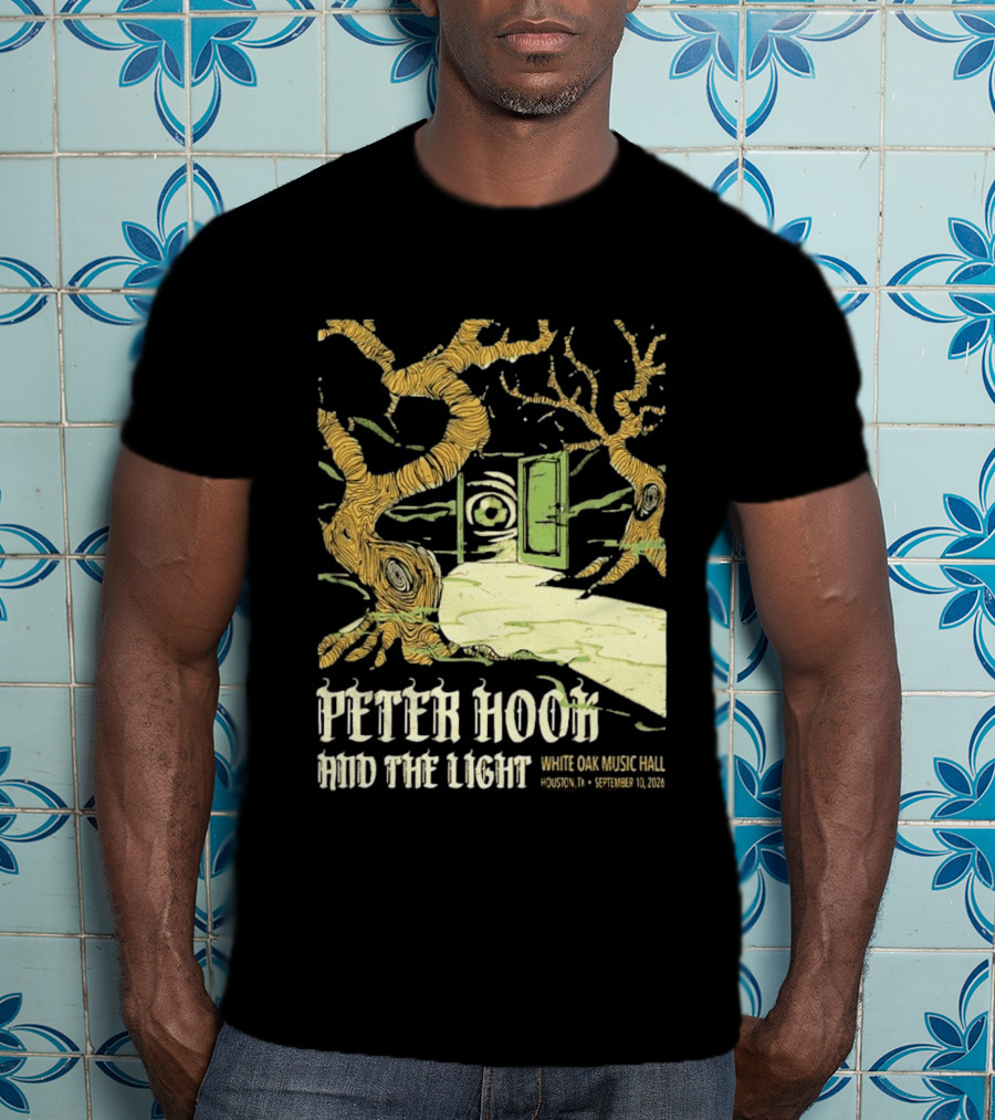 Peter Hook And The Light White Oak Music Hall Houston September 10 2026 Event T-Shirt