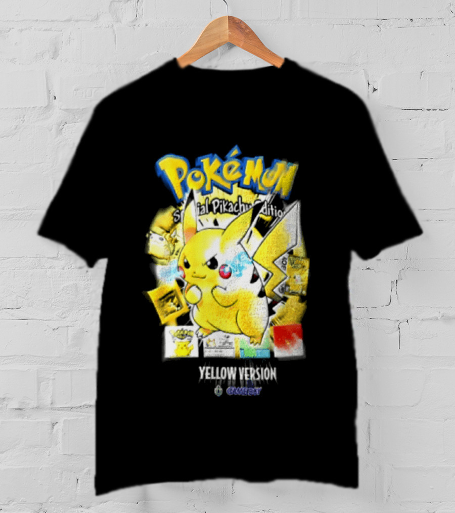 Pokémon Special Pikachu Edition Yellow Version Game Boy Nintendo T-Shirt