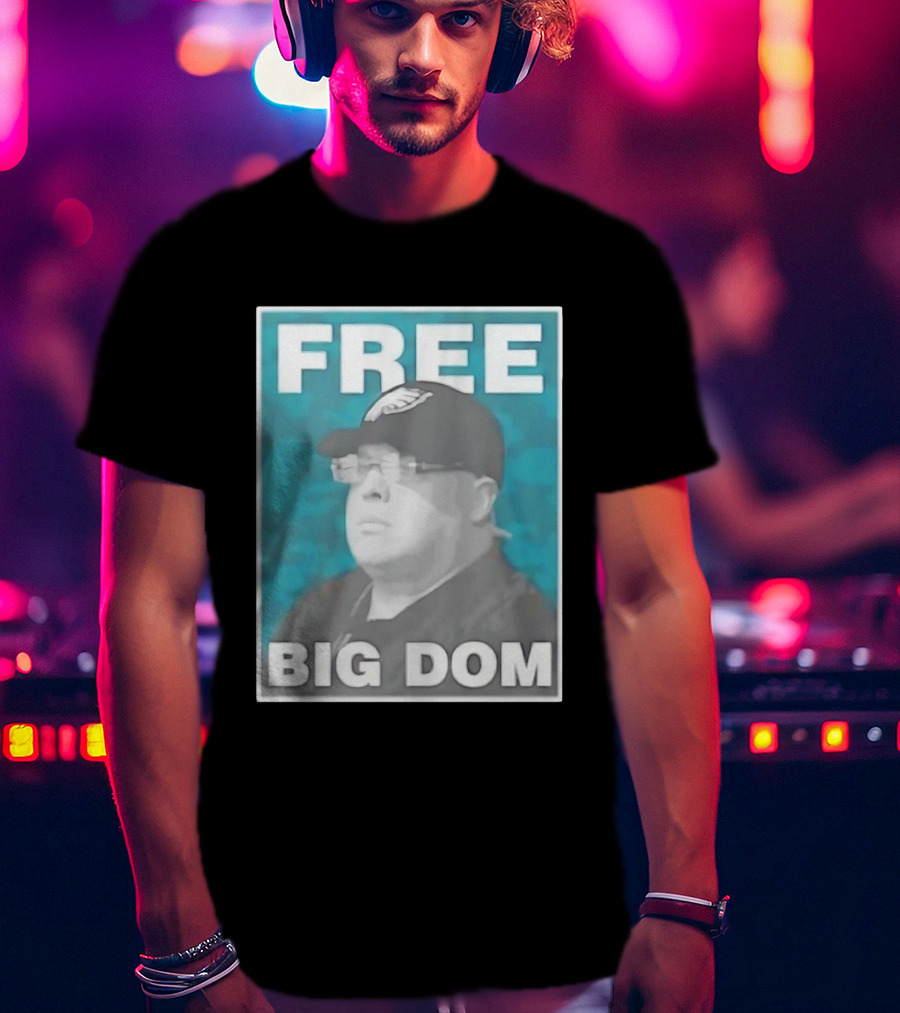 Philadelphia Eagles SEAL Team S07 Free Big Dom T-Shirt