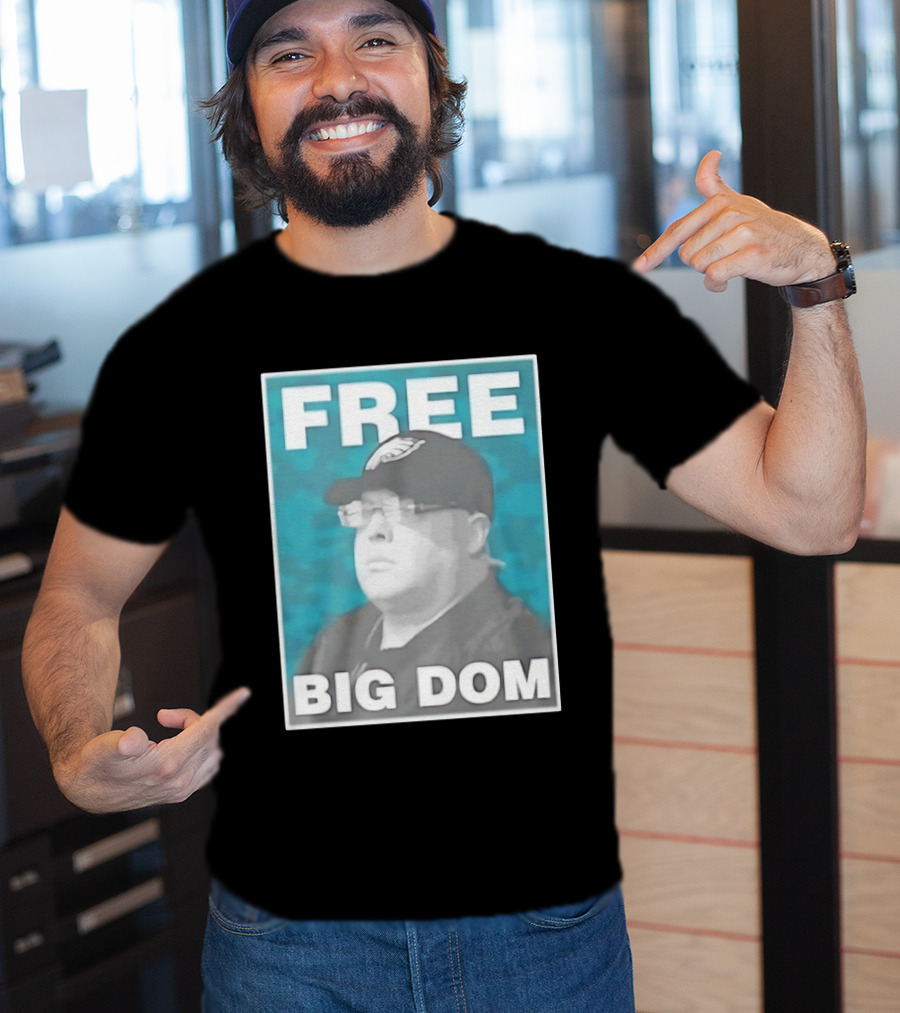 Philadelphia Eagles SEAL Team S07 Free Big Dom T-Shirt