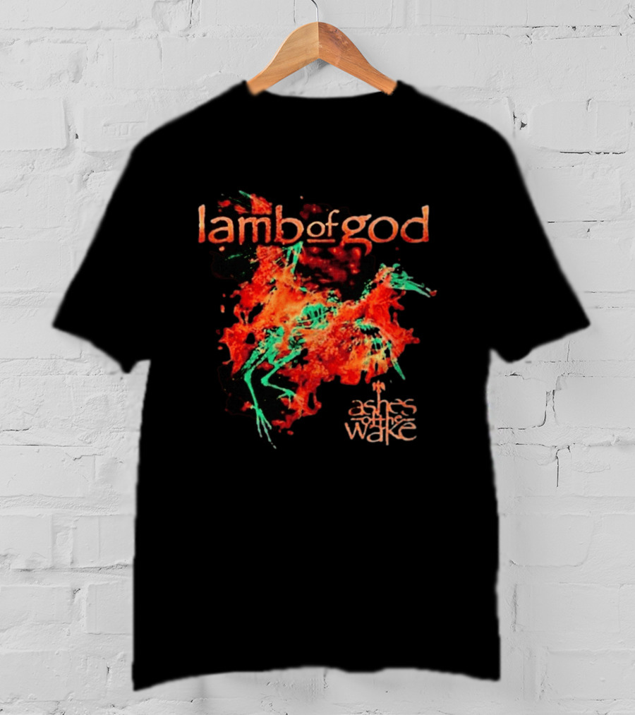 Lamb Of God Ashes Of The Wake Fire Bone And Ashes 2026 Collection T-Shirt
