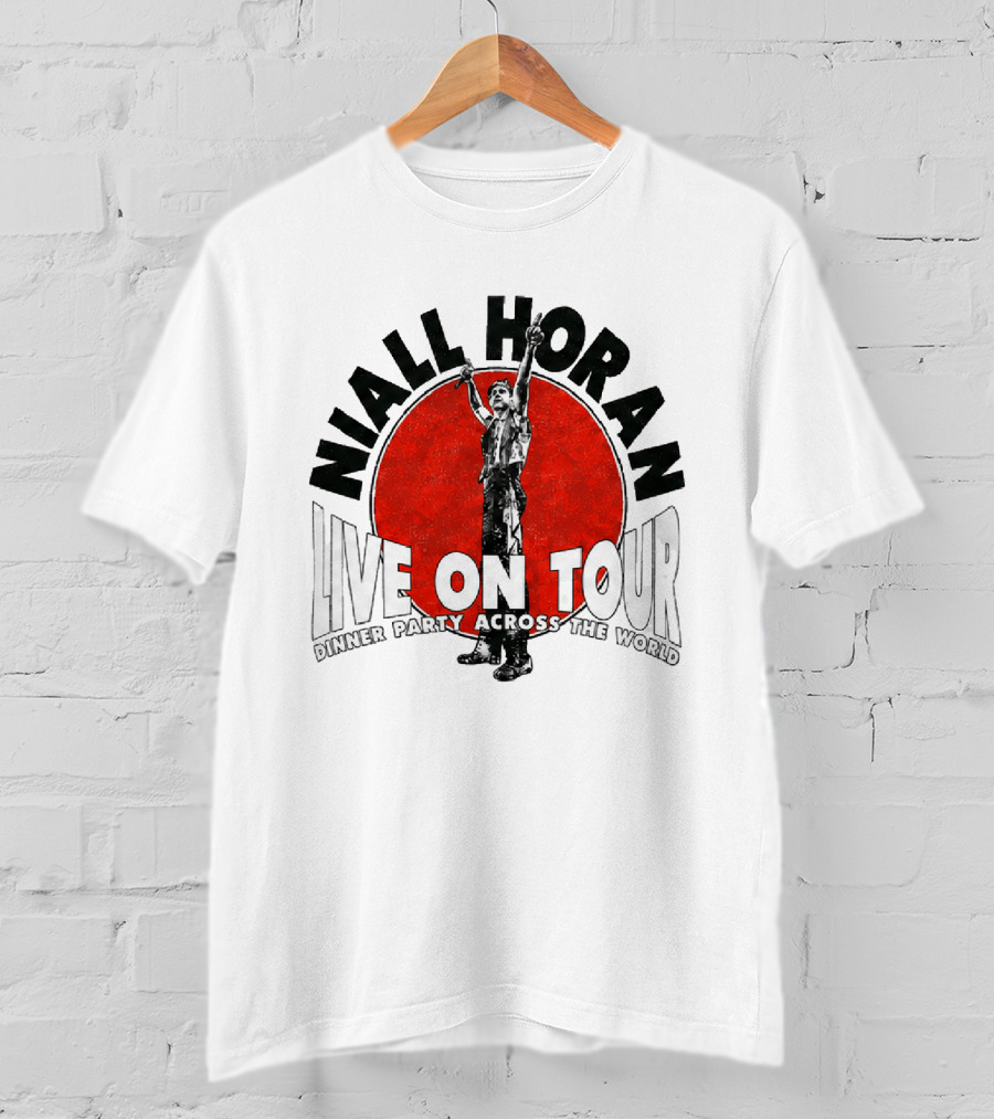Niall Horan Live On Tour Dinner Party Across The World T-Shirt