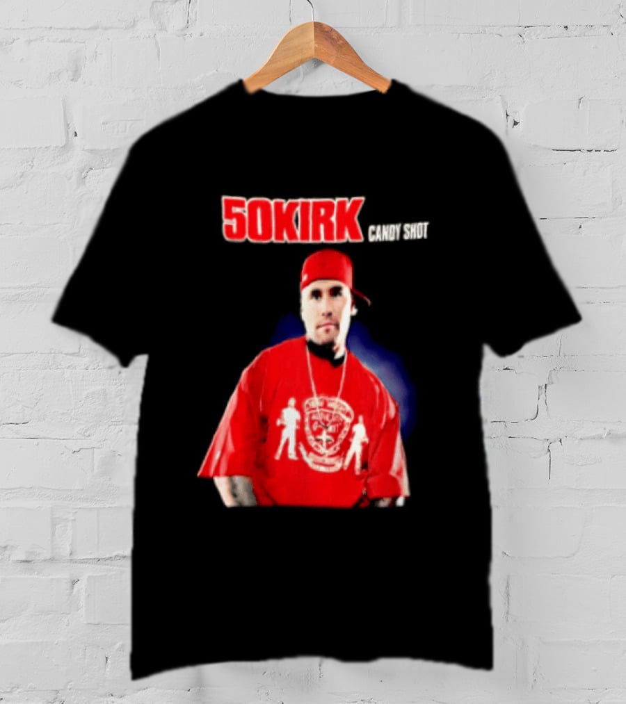 50KIRK Candy Shot Man Red Outfit T-Shirt