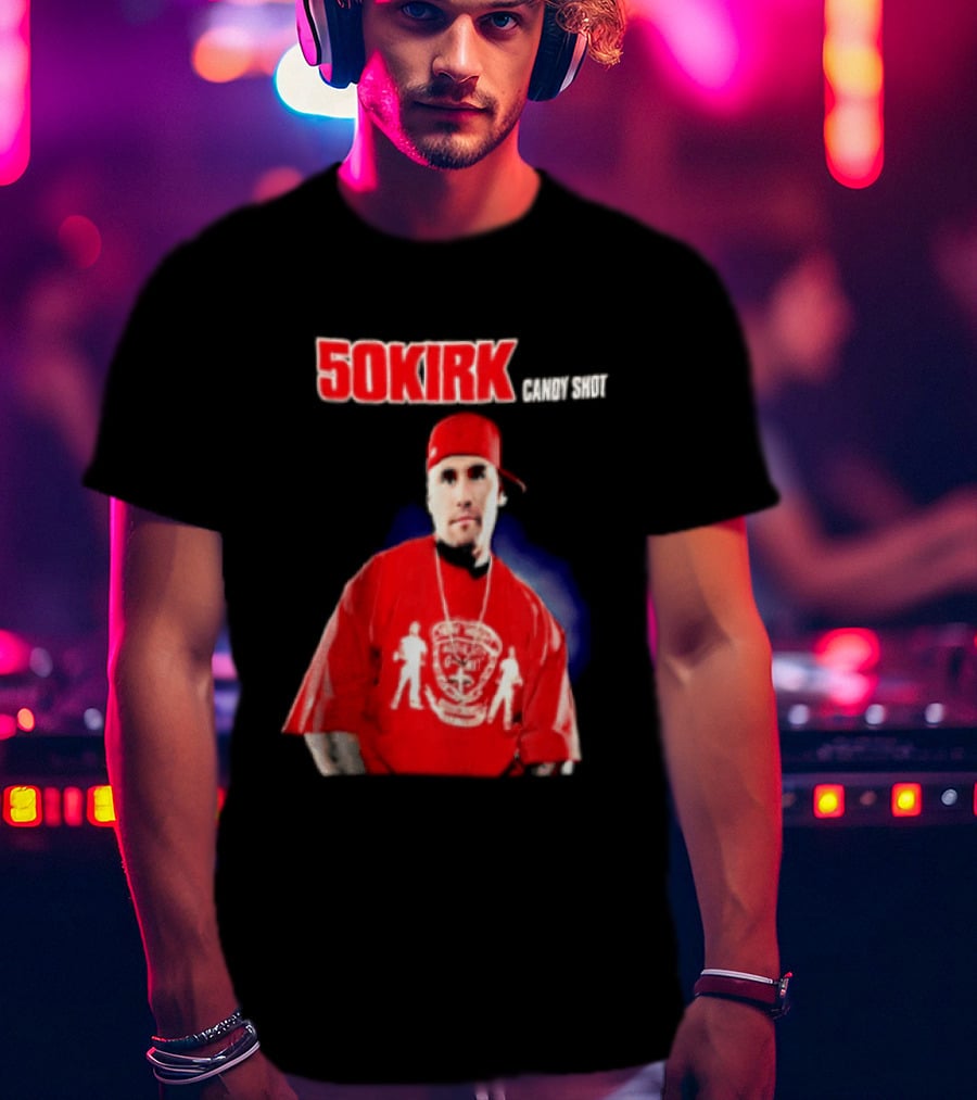 50KIRK Candy Shot Man Red Outfit T-Shirt
