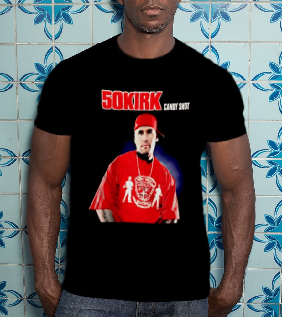 50KIRK Candy Shot Man Red Outfit T-Shirt